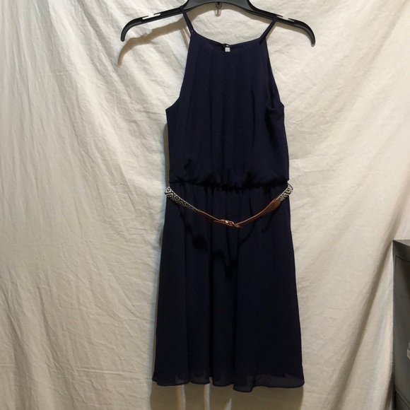 Iz Byer Dresses & Skirts - iZ Byer navy dress